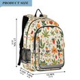 thumbnail image 2 of FORMRS School Backpack 17" Student Travel Bag with Laptop Compartment, Leaves Pattern, 2 of 7