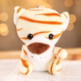 thumbnail image 1 of Peluches a granel, llaveros de animales de la selva, peluches suaves y adorables, perfectos para regalar a niños, regalos de fiesta y calcetines navideños (Tigre), 1 of 2