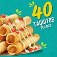 thumbnail image 6 of Delimex Chicken and Cheese Taquitos Frozen Snacks, for Easy Snacking and Convenient Meal Solutions, Flour Tortillas, 13g Protein per Serving, 48 oz (1.36kg), 6 of 15
