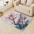 thumbnail image 2 of Cherry Blossoms Rugs for Living Room Bedroom - Tree Rug 3x5 - Oriental Carpet for Home Decor - Washable Non Slip Patterned Indoor Small Area Rug - Soft & Low Pile (ZN&256), 2 of 7