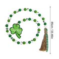 thumbnail image 2 of Ramiter Irish Festival Wooden Bead String Festival Rope Tassel Bead String Tray Ornaments, 2 of 3