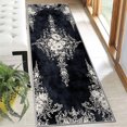thumbnail image 5 of 2x6 FT Kitchen Runner Rugs Non Skid Washable, Faux Wool Rug Runners for Hallways Bathroom Carpet Runner, Soft Indoor Modern Floor Rug for Entryway Laundry Room, 5 of 11
