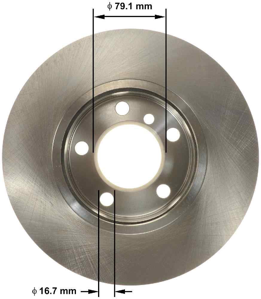 Bendix PRT6160 Premium Brake Rotor