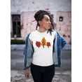 thumbnail image 2 of Three Autumn Trees T-Shirt Women -Image by Shutterstock, Female Large, 2 of 4