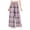 Purple, variant on Faraee Girls' Plaid Wide Leg Pants Loose Elastic High Waist Straight Trousers Trendy Baggy Sweatpants for Toddler Little Kid (2-3T,Blue)