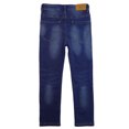 thumbnail image 3 of KIDSCOOL SPACE Boy Jeans,Big Kid Elastic Band Inside Straight Slim Fit Denim Jeans Pants,Blue,11-12 Years, 3 of 6