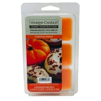 Yankee Candle Home Inspiration Pumpkin Donut Fragranced Wax Melts, 6 Count, 2.34 oz