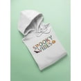 thumbnail image 3 of Spooky Vibes Halloween Quote Hoodie Men -Image by Shutterstock, Male 4X-Large, 3 of 4