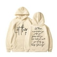 thumbnail image 3 of Let Them Sweatshirt Hoodies for Women Fall Winter Long Sleeve Mental Health Hooded Sweatshirt with Pockets Pullover Tops, 3 of 4