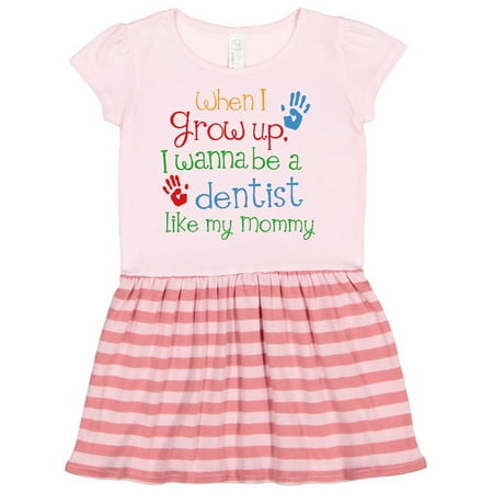 

Inktastic Dentist Like Mommy Gift Toddler Girl Dress