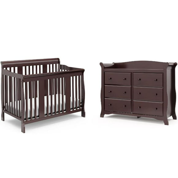 Baby Crib Drawers, Oxford Baby Richmond 7 Drawer Double Dresser
