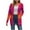 Hot Pink, variant on Towmus Halloween Cardigan For Women Fashion Cute Pumpkin Print Cardigans Sweaters Casual Open Front Long Sleeve Coats With Pockets