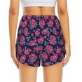 thumbnail image 4 of Fotbe Rose Flowers Womens High Waist Running Shorts Athletic Workout Quick Dry Shorts for Women with Pockets Gym Yoga Summer Shorts-XX-Large, 4 of 9