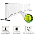 thumbnail image 4 of Pickleball Net Set,22 FT Regulation Size,Pickleball Net with Steel Frame,Portable Pickleball Net with 4 Paddles & Balls, Portable Carry Bag for Driveway, Park, Beach, Backyard & Camping, 4 of 5