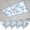 Blue, variant on Navy Blue Flowers Magnetic Fluorescent Light Covers for Ceiling Lights 2x4Ft, Watercolor Summer Botanical Floral Office Classroom Kitchen Drop Ceiling Light Covers Lighting Filters Shade Panel 3Packs