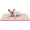 Pink, variant on Made4pets Washable Dog Bed for Size Dogs, Reversible Foam Floor Dog Mat, 29x21, Dark Gray
