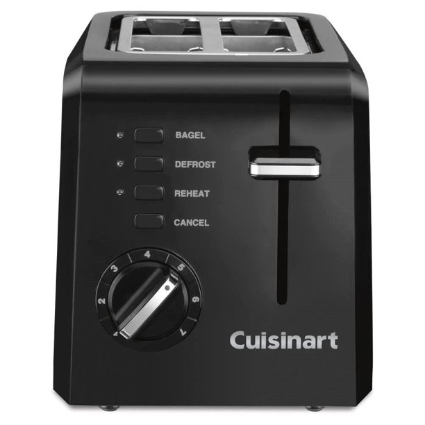 Cuisinart 2Slice Compact Toaster Black