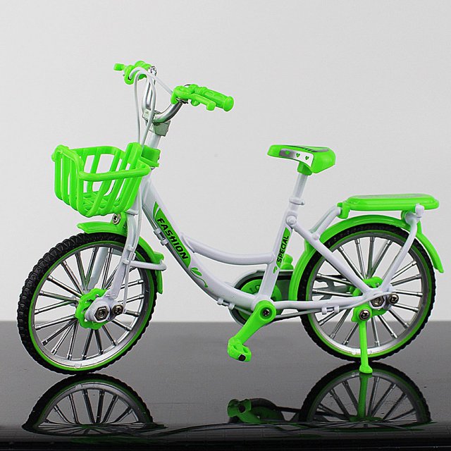 Modelo de bicicleta de aleación creativa, ornamento, Mini bicicleta, serie de modelos de juguete de Metal
