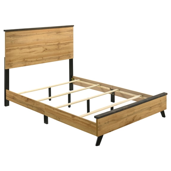 Kaywood 52-inch Full Panel Bed Natural Pine