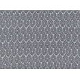 thumbnail image 2 of Zelouf Malia Foil Lace  , Sewing, DIY, Crafts Fabric by the Yard, Black/silver, 3 Yard, 2 of 2