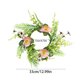 thumbnail image 3 of Spring/Summer Wedding Season Door Hangings Party Table Center Candle Wreaths Artificial Flower Wreaths Suitable For Everyday Or Easter Decorations, 3 of 6