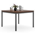 thumbnail image 4 of Fusionner la Table Carrée en Bois Brun, 4 of 8