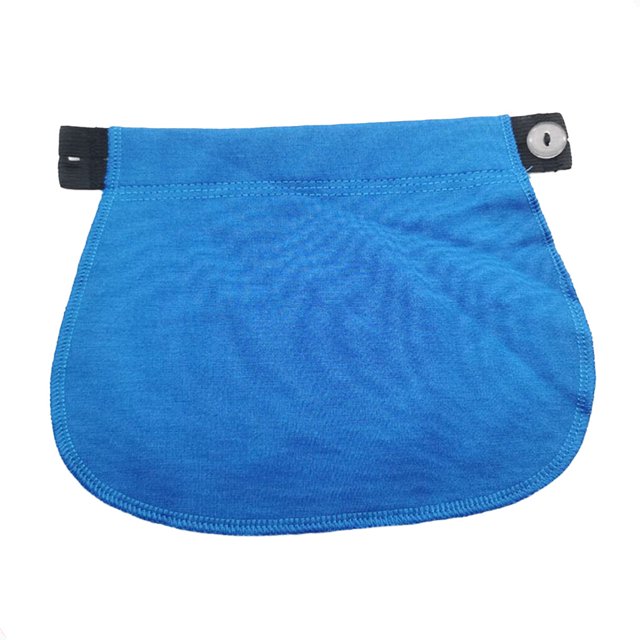 facefd Rallonge de Chemise à Feuilles Simple Imperméable Haute Qualité Accessoires de Paysage DIY Jeans Maternité Bleu