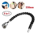 thumbnail image 1 of Lefu 2pcs Right Angle Drill and Flexible Shaft Bits Extension Screwdriver Bit Holder, 1 of 10