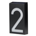 thumbnail image 3 of LED de Energía Solar para Exteriores, Placa de Puerta con Luz de Número de Casa Solar LED, Luz de Se?al Numérica, Placa de Luces de Dirección de Puerta de Tienda de Hotel de Casa(Número 2) se?al Luz Higoodz Industrial, 3 of 7