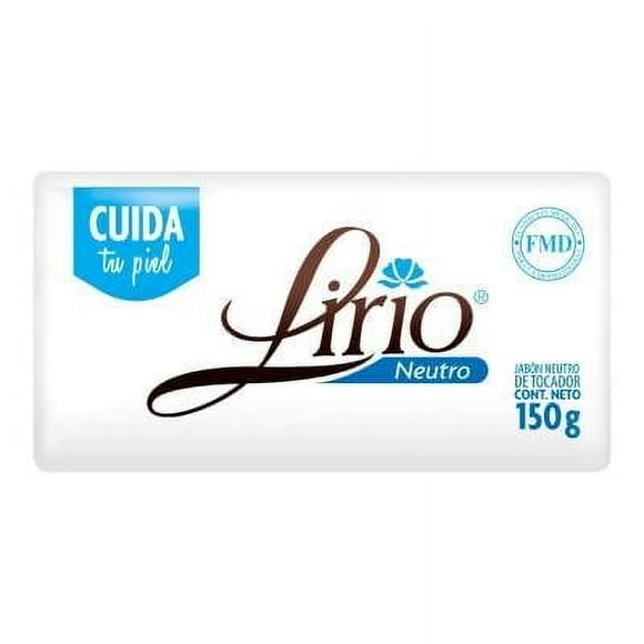 Jabón de tocador Lirio neutro 150 g