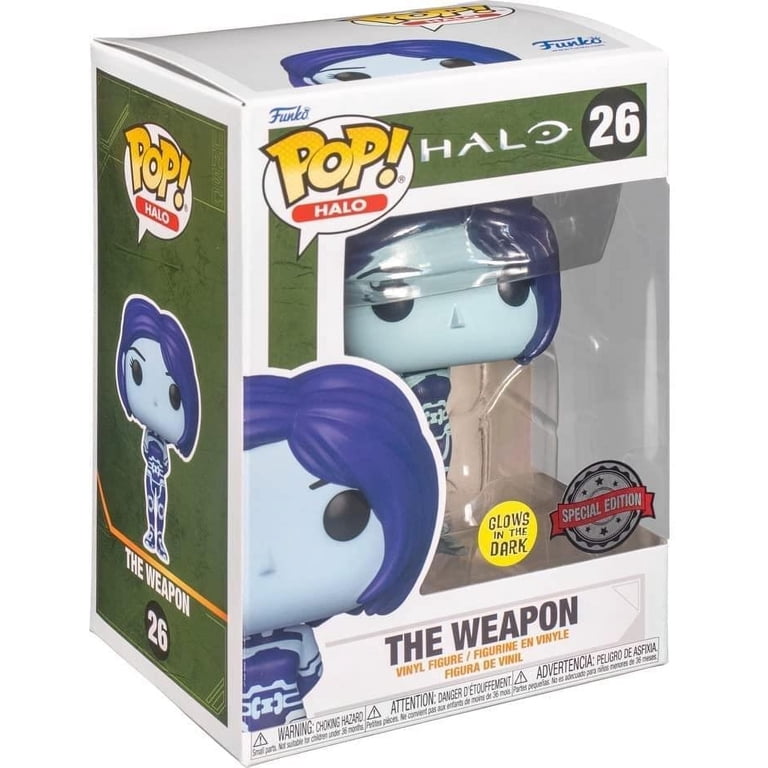 Funko POP! Halo Infinite: The Weapon #026 – Figura Vinile Glow In The Dark (Esclusiva GameStop) - 4