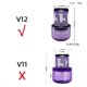 thumbnail image 4 of 2 Pcs Washable Filter Element for Vacuum Cleaner DYSON V12 Rear, 4 of 4