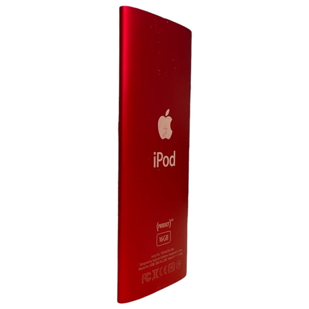 Apple iPod Nano 4th Gen 16GB Red Like New, New Battery with FREE