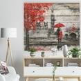 thumbnail image 3 of Design Art - Couples Marchant à Paris, 3 of 5