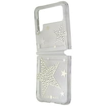 Case-Mate Sheer SuperStar Case for Samsung Galaxy Z Flip3 5G - Silver/Gold/Clear