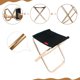 thumbnail image 3 of Mini silla de camping plegable y ligera, silla portátil para exteriores para pesca, senderismo, jardinería y playa., 3 of 6