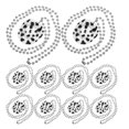 thumbnail image 3 of KAKOWELY 12 collares con forma de sombrero de vaquera, cadena de vaquera para bodas, recuerdos de fiesta, collares con sombreros de vaquero, 3 of 4