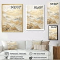 thumbnail image 4 of Designart "Harmonious Alpine Mountain Landscape IV" Landscape Mountains Floater Framed Canvas Art Print, 4 of 5
