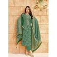 thumbnail image 2 of Ethnic Wear Indian Designer Salwar Kameez Dress Pakistani Sewn Plazzo Pant Suits ( Green, 4XL - 50 ), 2 of 4
