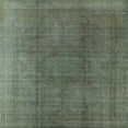 thumbnail image 1 of Ahgly Company Machine Washable Indoor Square Industrial Modern Dark Olive Green Area Rugs, 8' Square, 1 of 7
