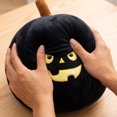 thumbnail image 5 of Black Pumpkin Shape Throw Pillow, Soft Portable Cute Face Decoration Cushion for Festive Living Room Theme Party Fall Decor, 5 of 7