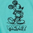 thumbnail image 3 of Mickey & Friends - Mickey Sketch - Toddler And Youth Girls Short Sleeve Graphic T-Shirt, 3 of 5