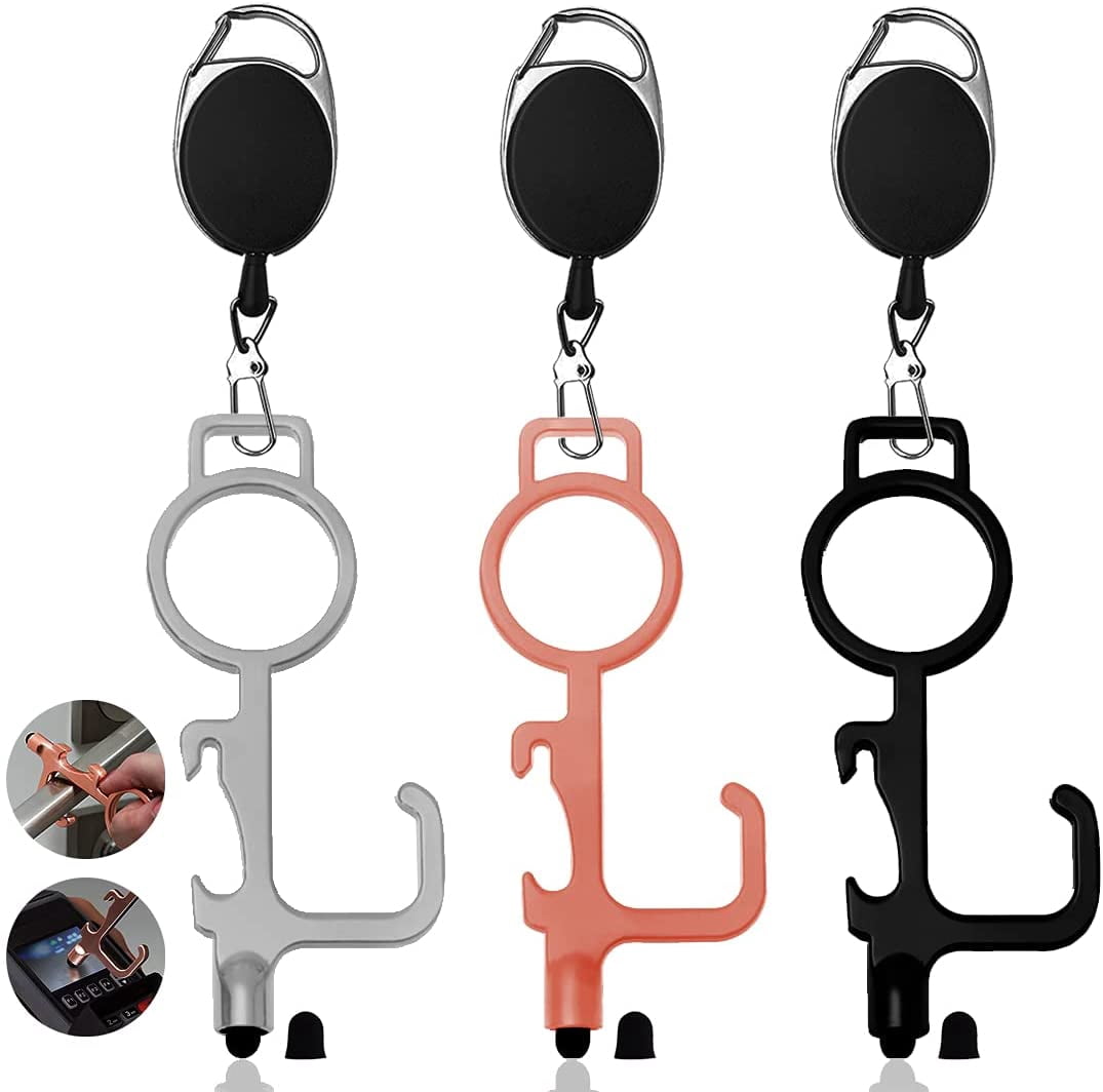 Metal No Touch Door Opener Tool Touchless Keychain... – Grandado