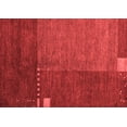 thumbnail image 1 of Ahgly Company Indoor Rectangle Abstract Red Modern Area Rugs, 2' x 3', 1 of 4