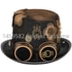 thumbnail image 4 of Sombrero de copa Steampunk con gafas para hombre, sombrero de copa de Bowler, sombrero de copa Vintage para Halloween, gótico, Carnaval, club nocturno, 4 of 4