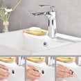 thumbnail image 2 of 30 Pcs Sink Rings Bath Tub Accessory Plastic Overflow Reliable Cover Hole Wash Basin, 2 of 6
