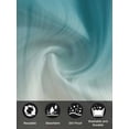 thumbnail image 7 of Teal Blue Ombre Cloth Napkins Set of 8 Reusable Dinner Napkins, Contemporary Gradient Abstract Art Cocktail Napkin Washable Table Napkins for Wedding/Holiday Party/Baby Shower 20"x20", 7 of 7