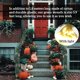 thumbnail image 4 of Bewildely Guirnalda de Navidad de mimbre verde Artificial Feliz Navidad, luz de pared para el hogar, plantas falsas, regalo para exteriores, interiores, Kits de decoración para fiestas Bewildely HA009924-00, 4 of 6