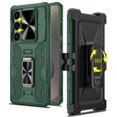 thumbnail image 1 of Funda Caka para Samsung Galaxy S25 Ultra con clip para cinturón, color verde oscuro, 1 of 8