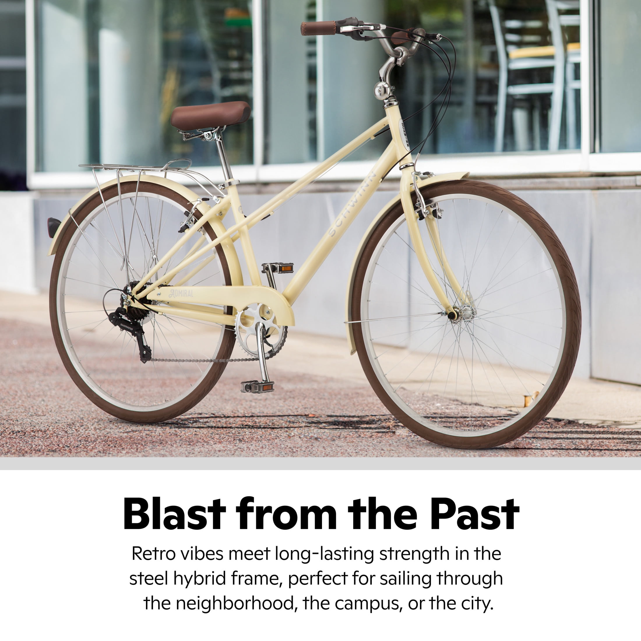 Gateway Schwinn Hybrid Cruiser Bike Schwinn 700c Admiral Hybrid